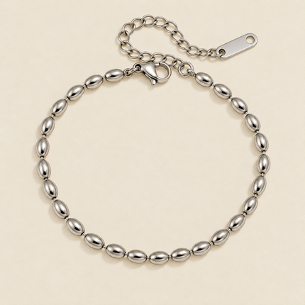 Willow Oval Bead Bracelet
