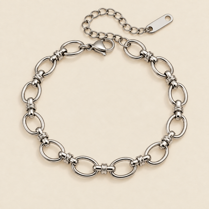 Prism Oval Link Bracelet