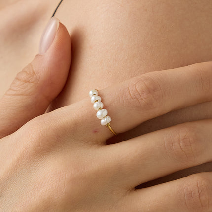 Tidal Pearl Ring