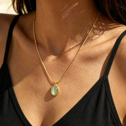 Sage Opal Necklace