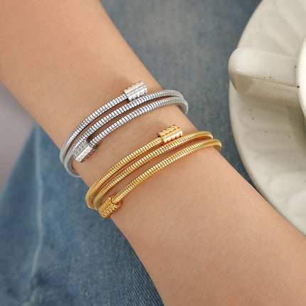 Trinity Coil Bracelet