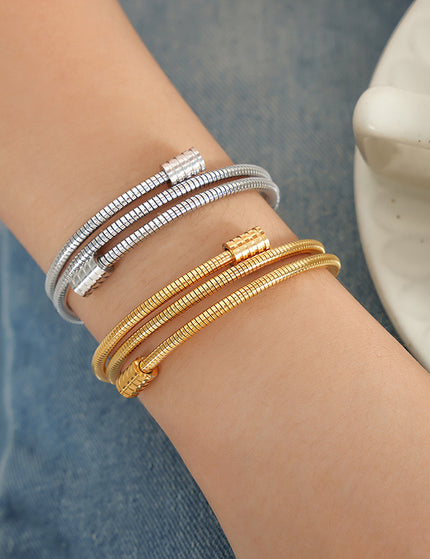 Trinity Coil Bracelet