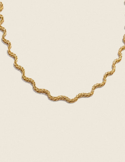 Ripple Chain Necklace