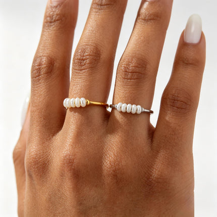 Tidal Pearl Ring