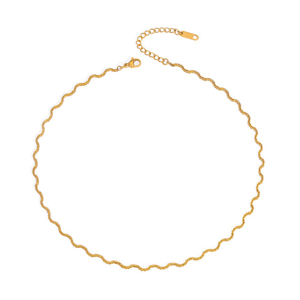 Ripple Chain Necklace
