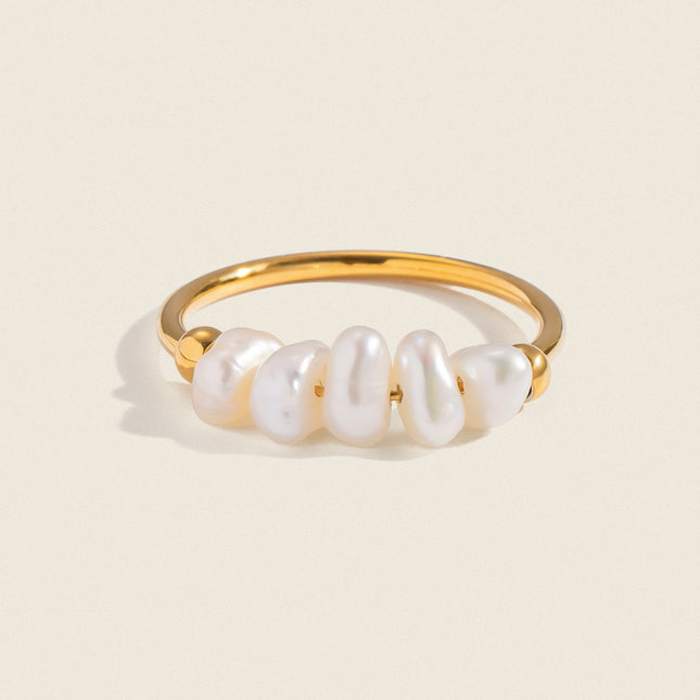 Tidal Pearl Ring