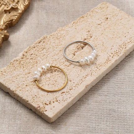 Tidal Pearl Ring
