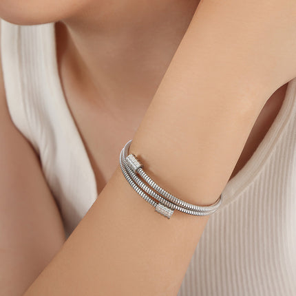 Trinity Coil Bracelet