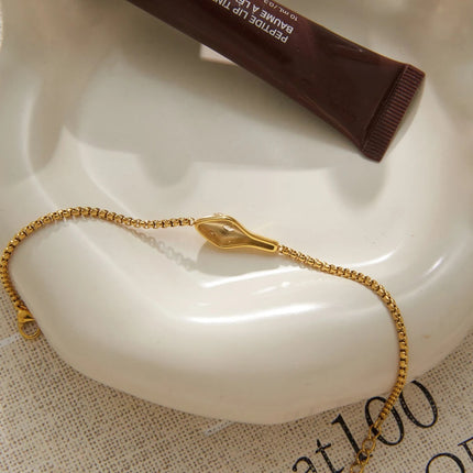 Nocturne Fable Serpent Zircon Chain Bracelet - view 6